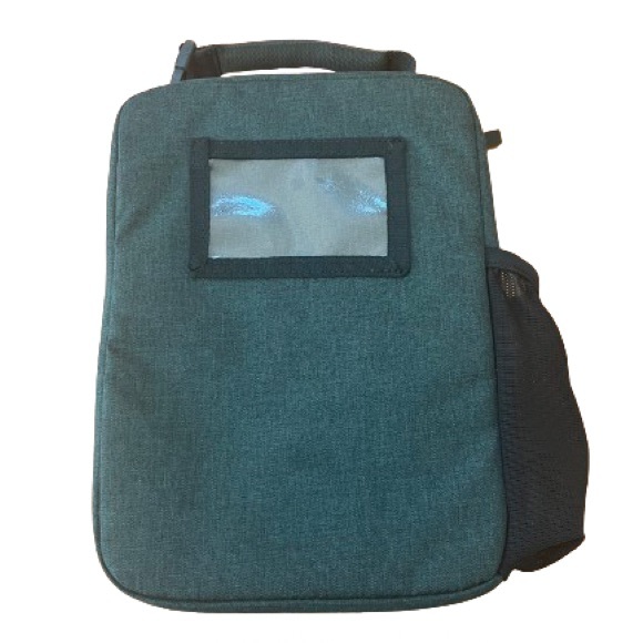 Fulton Bag Co. Insulated Green Lunch Box With Hardliner - Picture 3 of 13